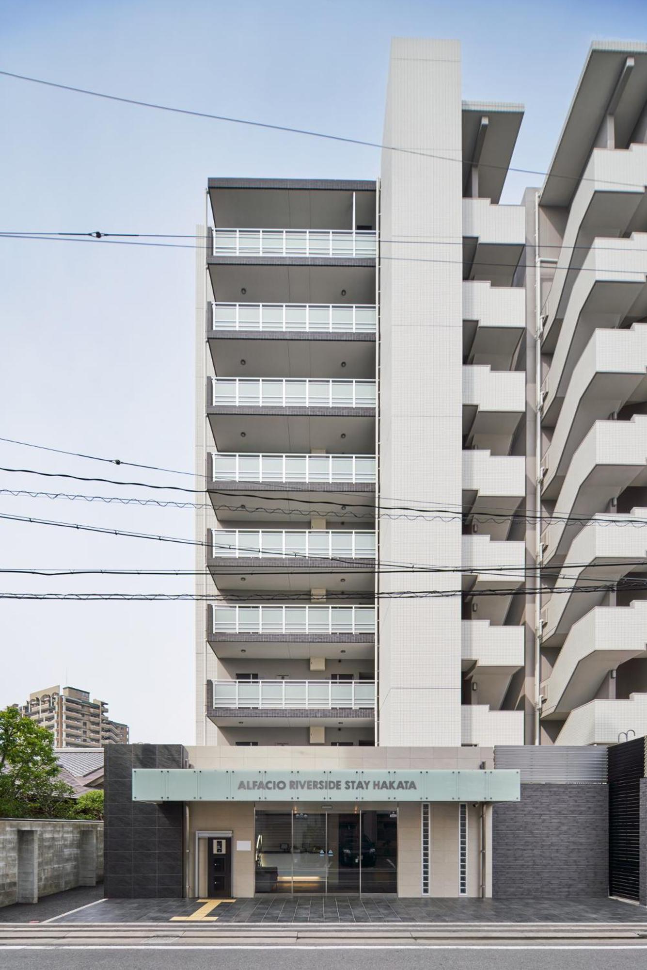 Alfacio Riverside Stay Hakata Fukuoka (Fukuoka) Exterior foto