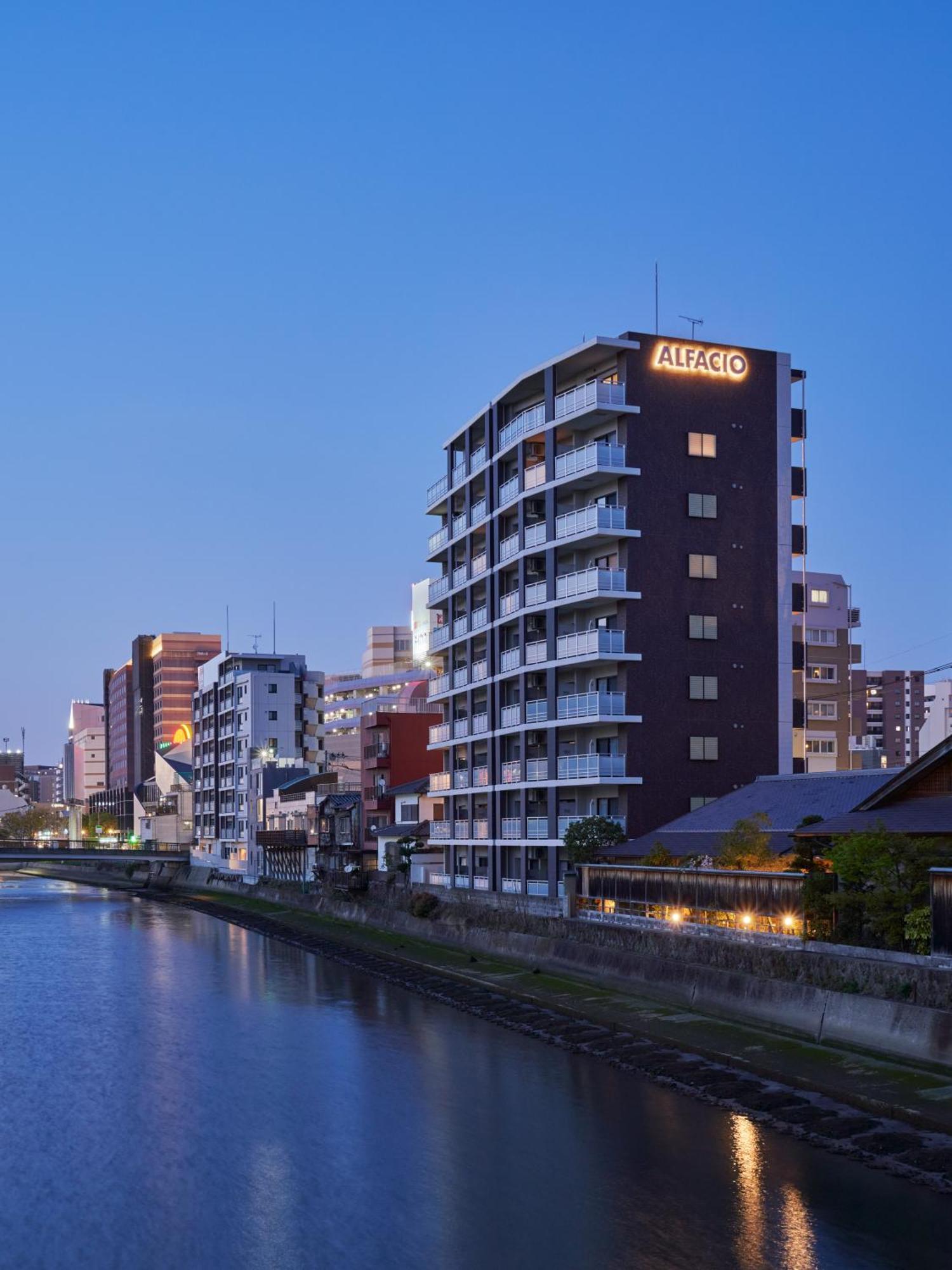 Alfacio Riverside Stay Hakata Fukuoka (Fukuoka) Exterior foto
