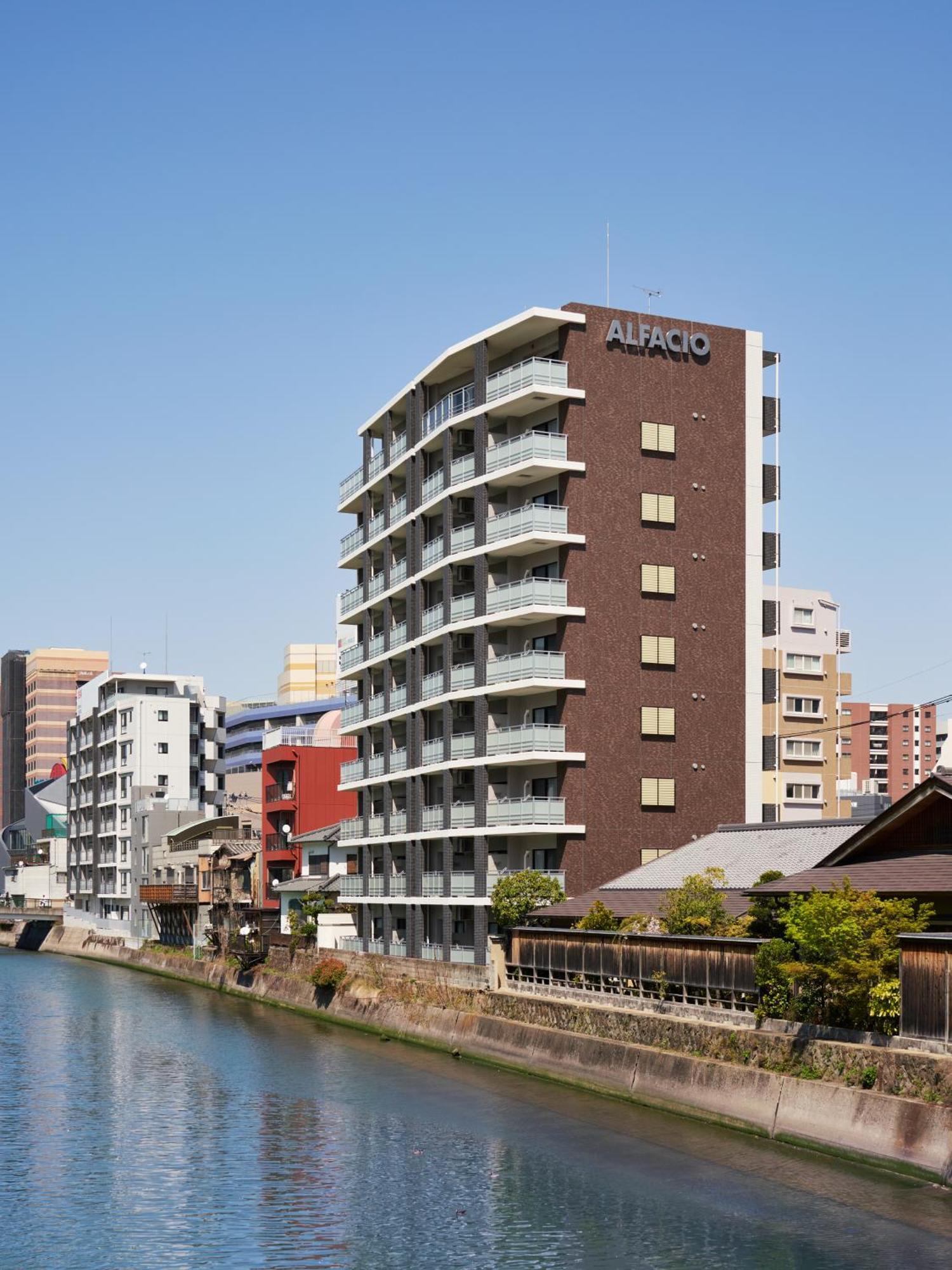 Alfacio Riverside Stay Hakata Fukuoka (Fukuoka) Exterior foto